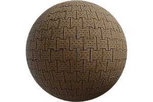 凡酷网-混凝土铺路砖纹理贴图-concrete-pavers-03-4k