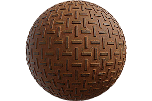 凡酷网-金属格栅生锈纹理贴图-Metal Grate Rusty-05-4k